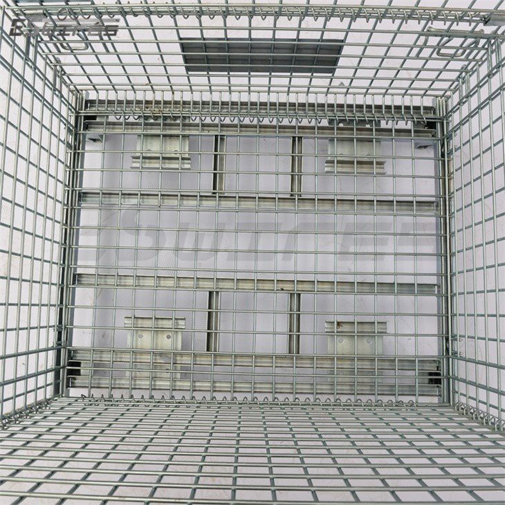 folding wire container 48x40x42 base