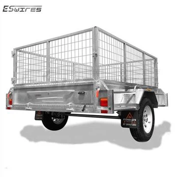 6x4 Galvanised Cage Trailer