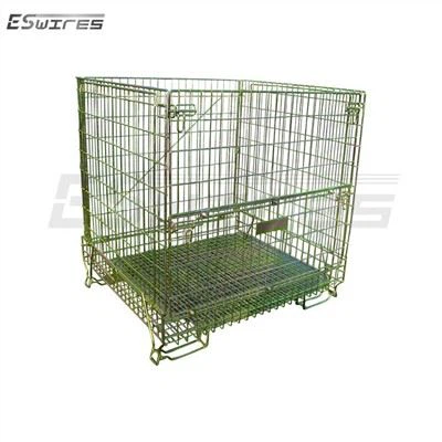 Foldable Galvanized Mesh Container