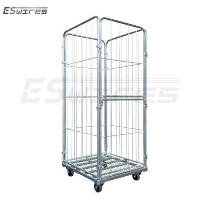 Folding Laundry Trolley On Wheels