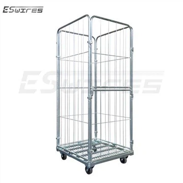 Folding Laundry Trolley On Wheels