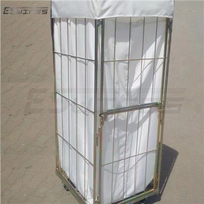 Rolling Laundry Cart with Wheels