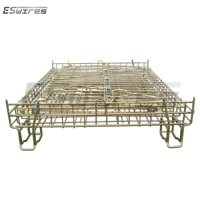 wire mesh steel cage fold
