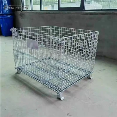 Folding Steel Wire Container