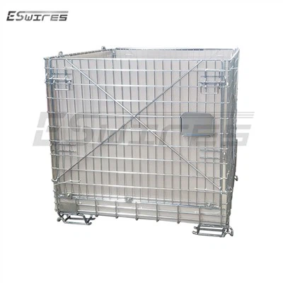 Foldable Steel Preform Container