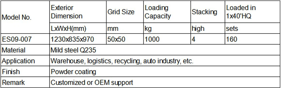 ES09-007 size ES09-007 size