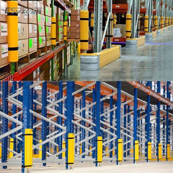 Rack Post Protector Plastic